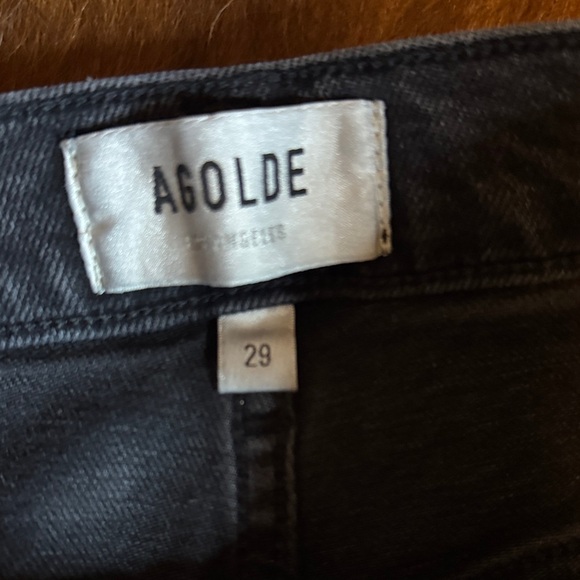 Agolde Riley Crop Jeans - Picture 2 of 7